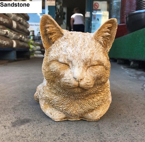 Sleeping cat sandstone