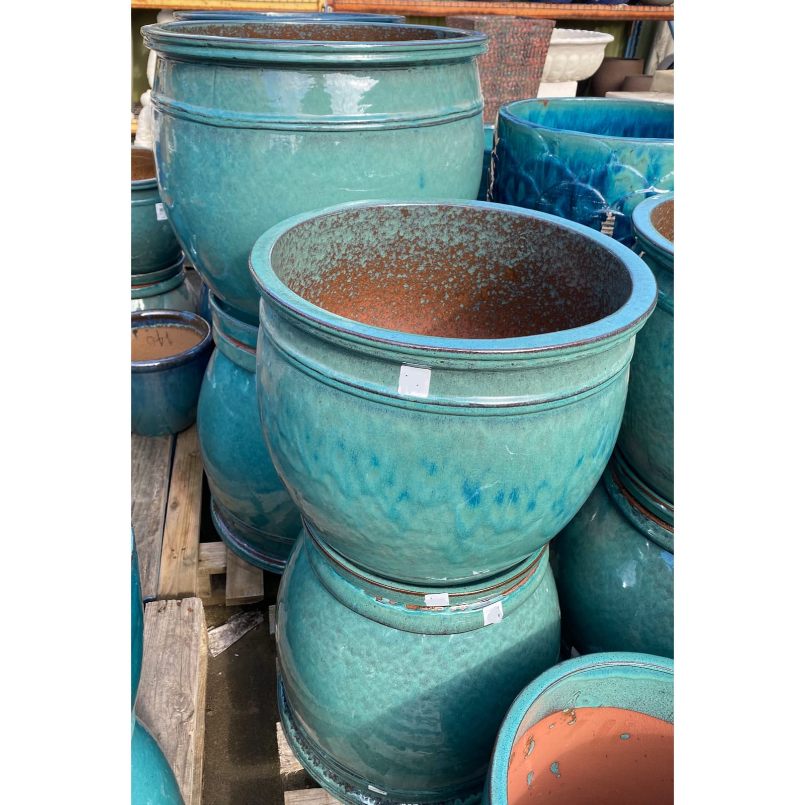 Magnum Planter Glazed Garden Pot Wantirna Garden Ornaments And Pots