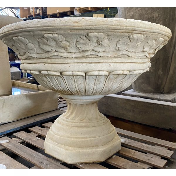 Windsor Bowl And Base Concrete Garden Urn Planter 1854 Wantirna