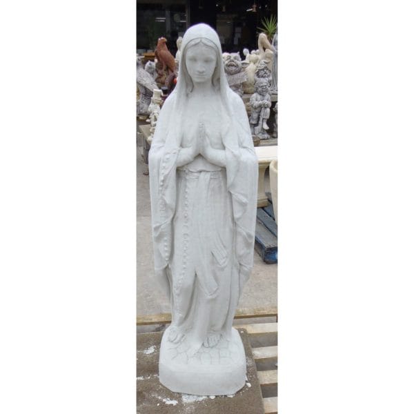 Mary of Lourdes - Large Concrete Statue 1237