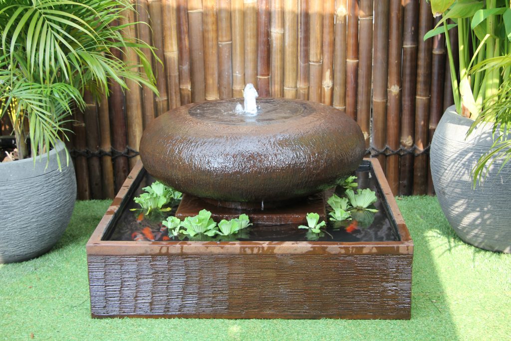 Moon Pot Fountain | Wantirna Garden Ornaments and Pots