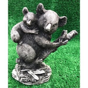 Koala & Baby Concrete Statue