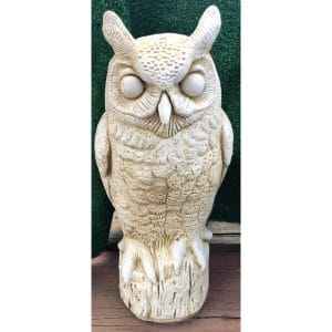 Owl Large Concrete Statue