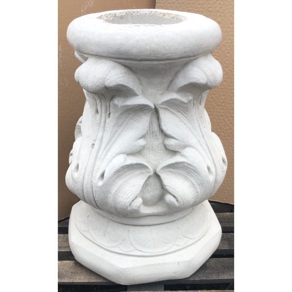 Leaf Pedestal Concrete Plinth / Stand