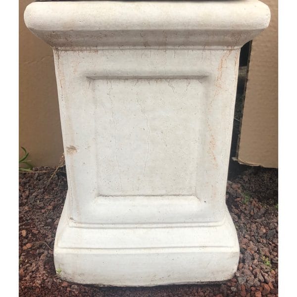 Square Pedestal Small Concrete Plinth / Stand