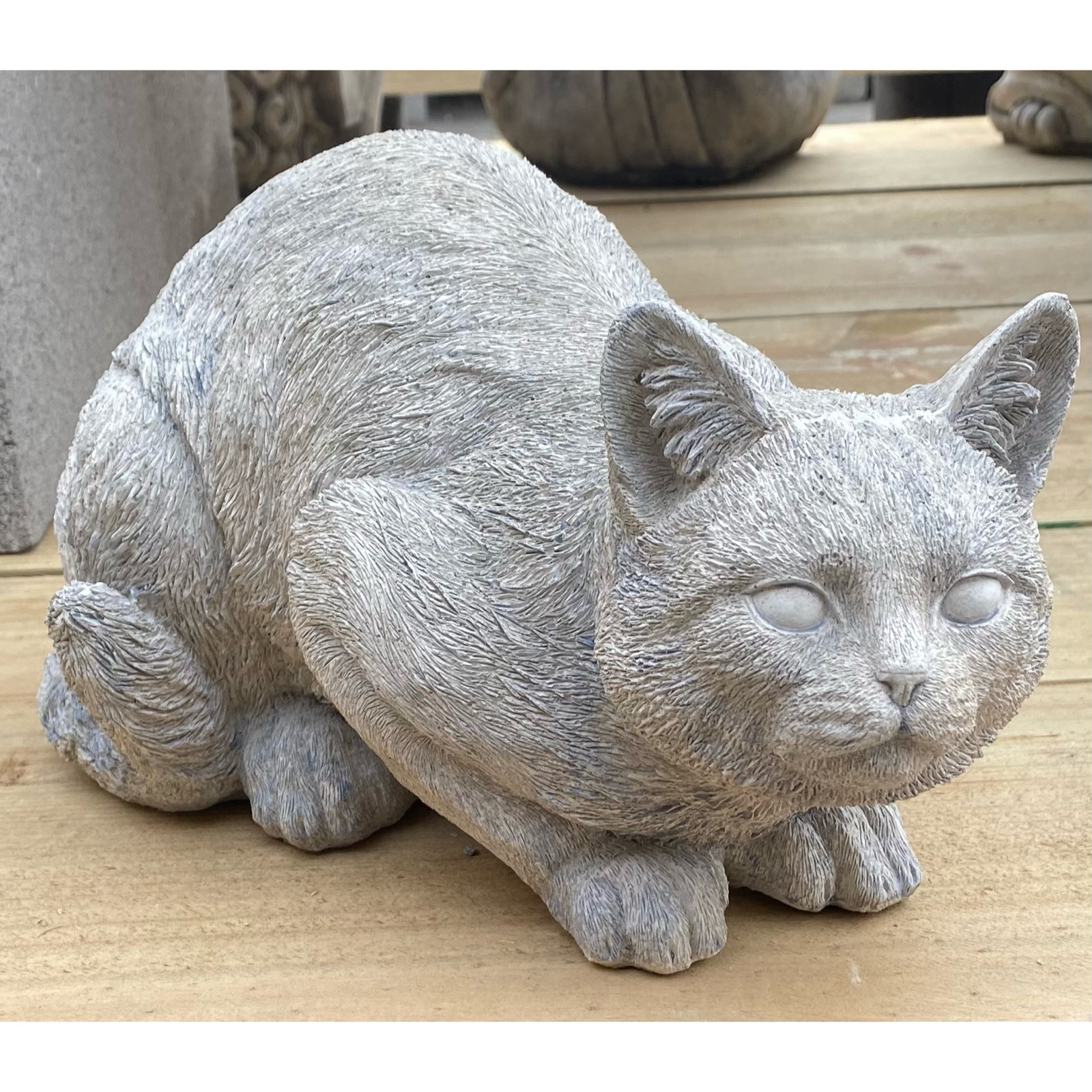 Cat Statues For Garden Uk at Rachael Coleman blog