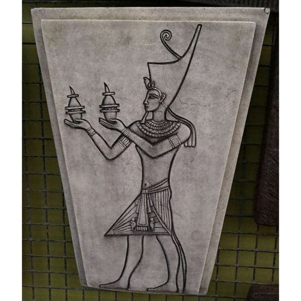 Egyptian Pharaoh Seti Concrete Wall Plaque