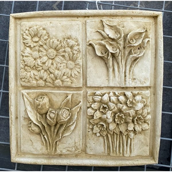 Tile Combo 1 Concrete Wall Plaque