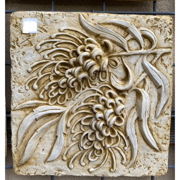 Grevillea - Unframed Concrete Wall Plaque 9037