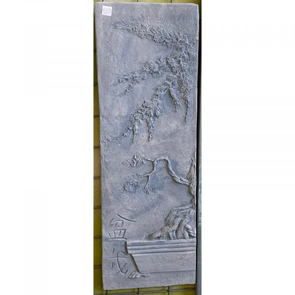 Bonsai Large Concrete Wall Plaque 8007