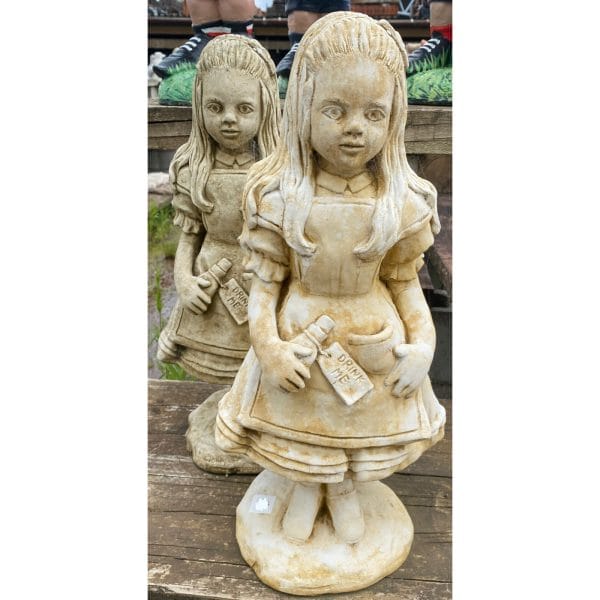 Alice Concrete Garden Statue 1179