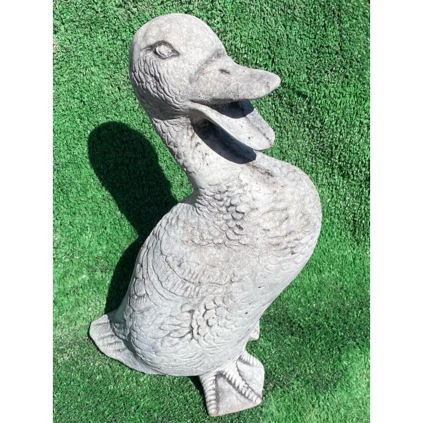 Upright Duck Concrete Bird Statue 0072