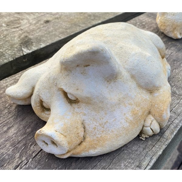 Norm the Pig Concrete Animal Statue 0042