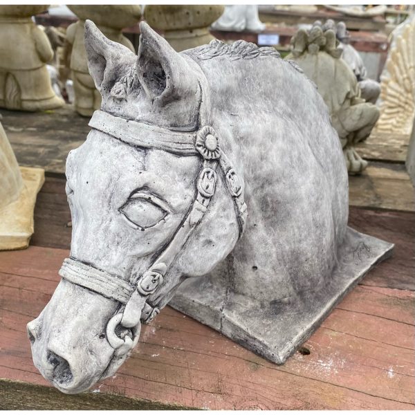 Show Pony Concrete Horse Statue 0126 | Wantirna Garden Ornaments and Pots