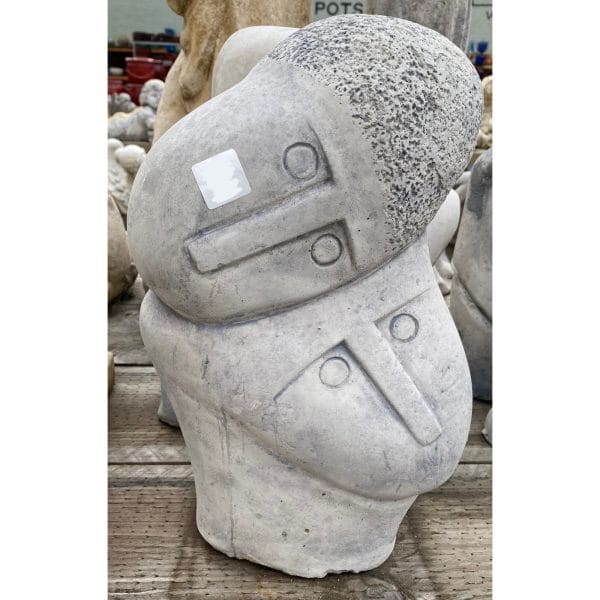 Sliding Faces Concrete Modern Abstract Statue 7214