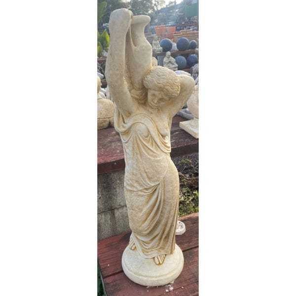 Jug Lady Large Concrete Statue or Water Feature Top 1324