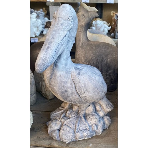 Pelican X-Large Concrete Bird Statue 0064