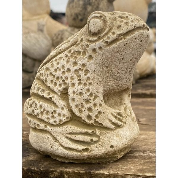 Frog Small Concrete Statue 0130