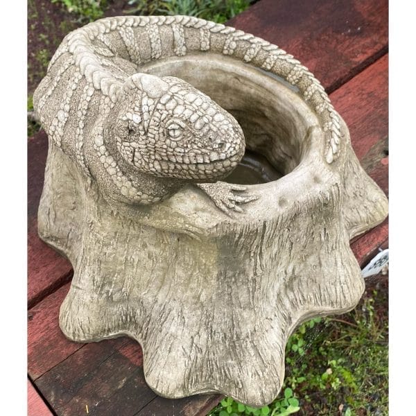 Lizard Planter Concrete Garden Pot 1772