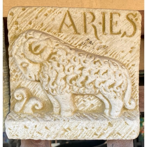 Aries Tile Concrete Wall Plaque 9132