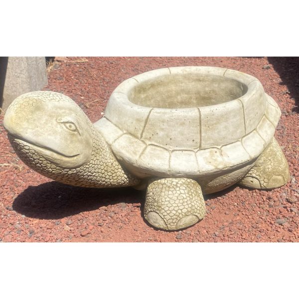 Turtle Planter Concrete Garden Pot Statue (1754)